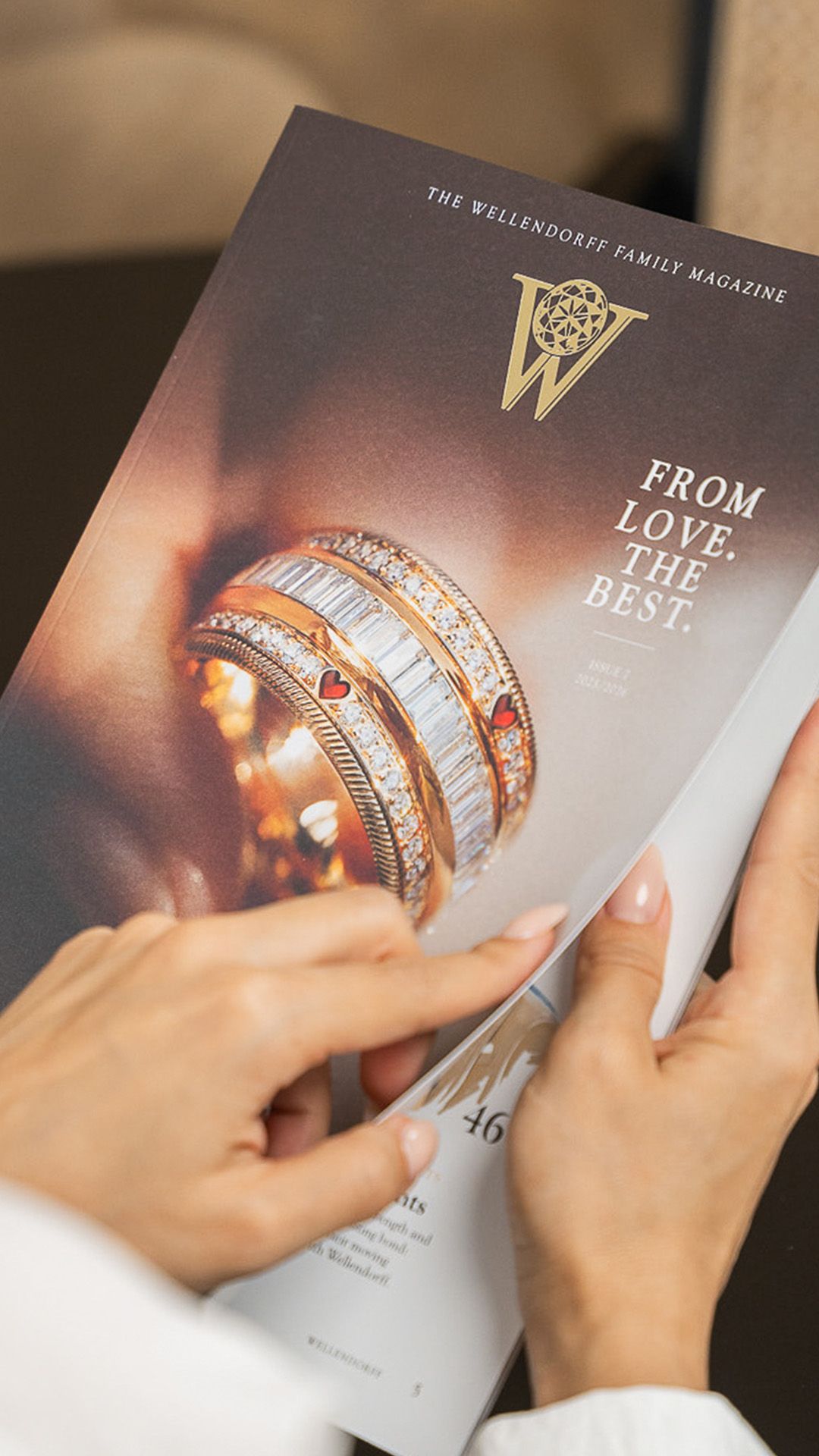 ジュエリーマニュファクトリー ウェレンドルフ：K18ゴールドを使用した