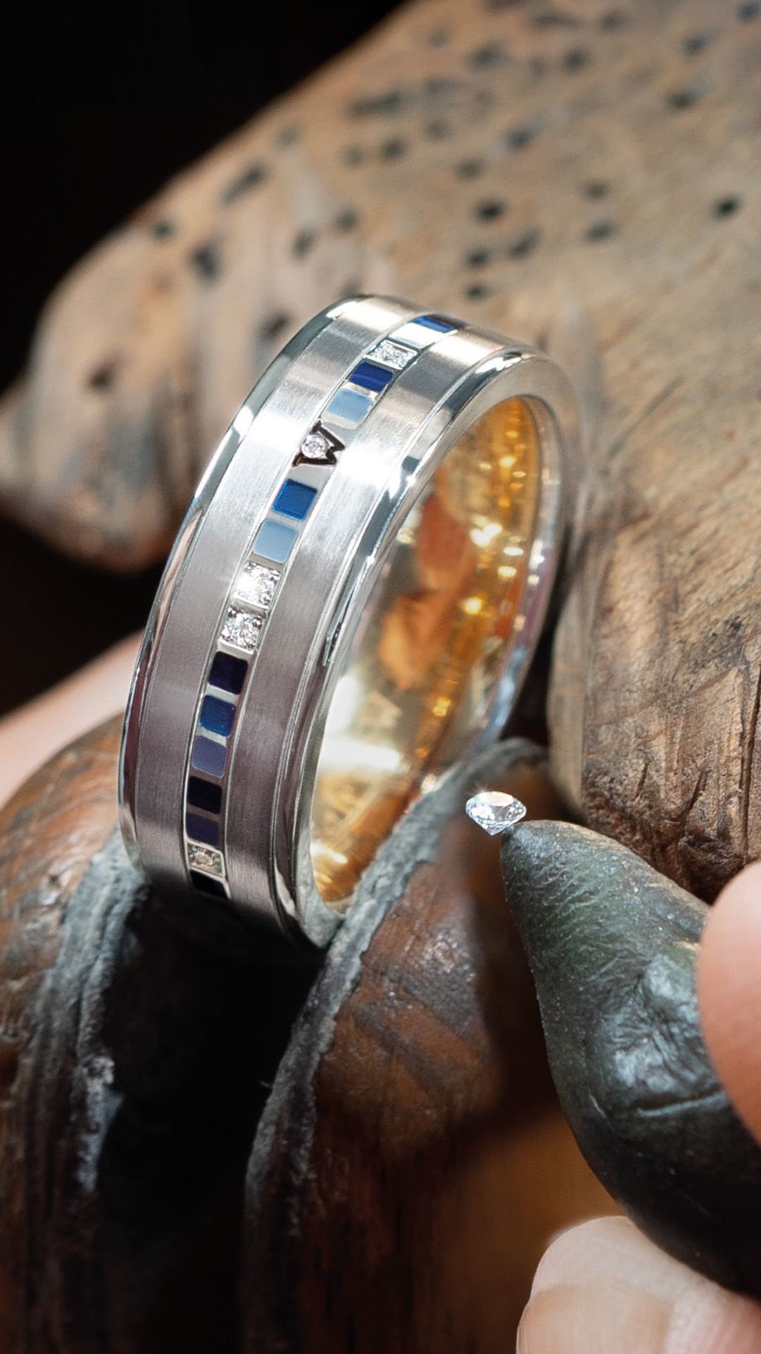 2025年ウェレンドルフの回転するメンズリング“5-752.“