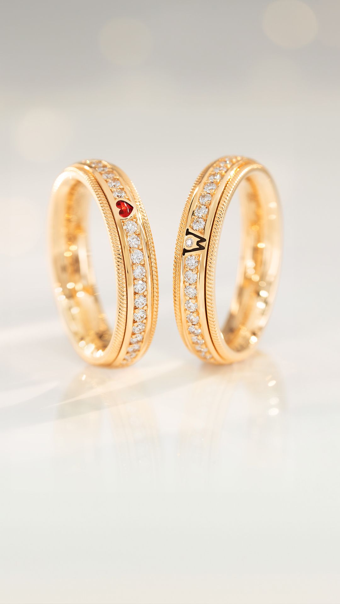 Wellendorff ring my heart sales