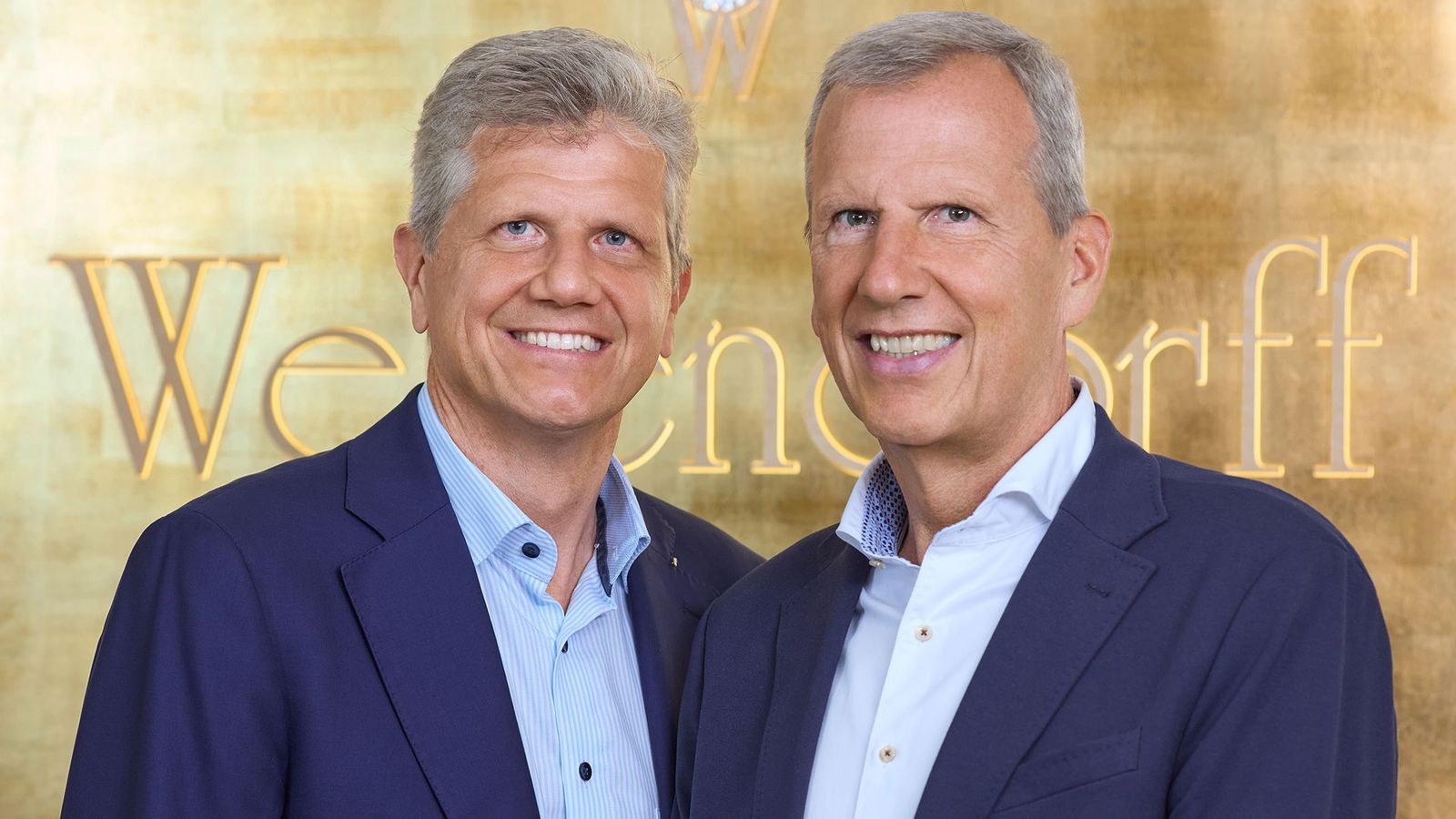 Die Brüder Georg und Christoph Wellendorff aus Pforzheim. Die Geschäftsführer von Wellendorff.