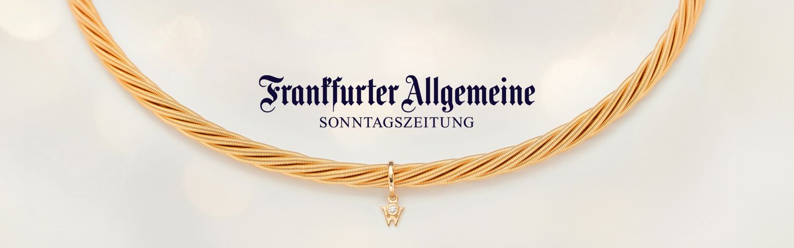 Die Frankfurter Allgemeine Sonntagszeitung berichtet in zwei Seiten über Wellendorff.