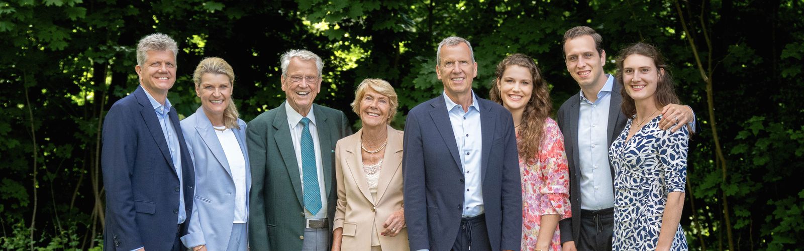 Drei von fünf Generationen des Wellendorff Familienunternehmens.