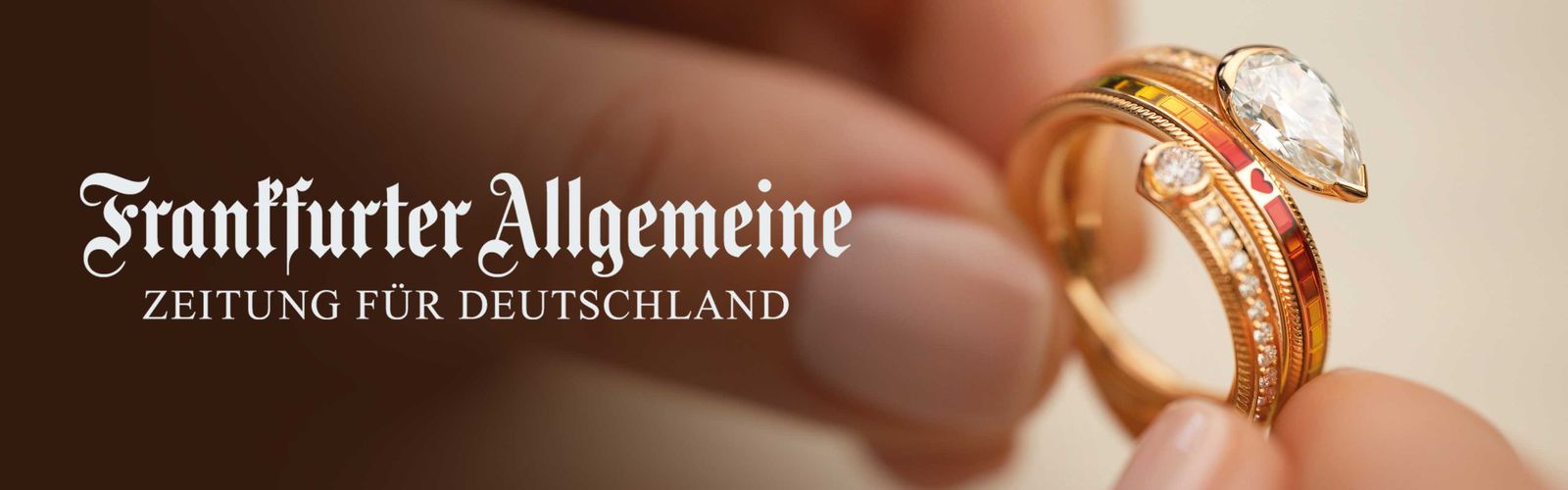 Der FAZ Artikel über die Sonnenglanzfassung von Wellendorff - Das Schmuckstück des Jahres 2025