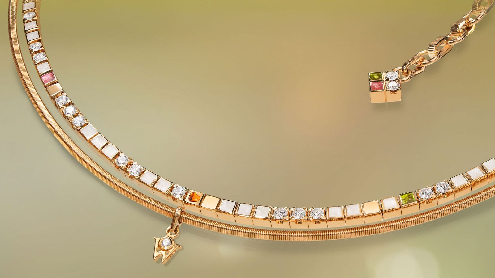 Wellendorff Kollektion 2026 Collier Power in white mood