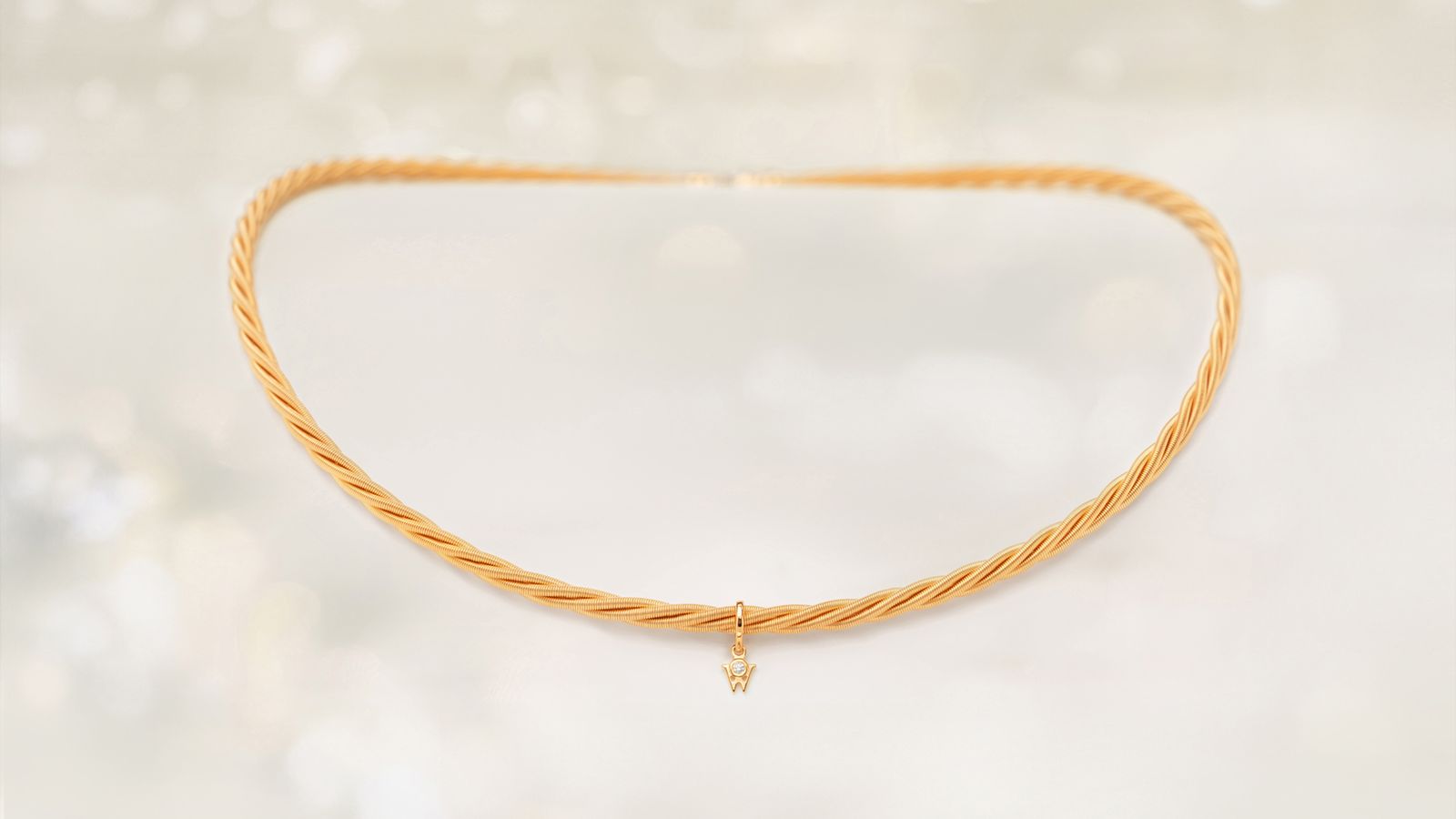 Collier Comtesse Gelbgold Mood