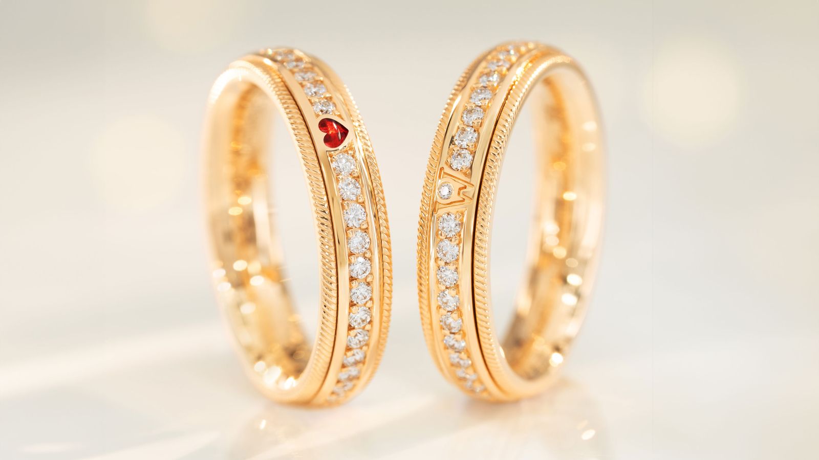 Der Wellendorff Ring Liebeserklärung in 18 Karat Gelbgold ein Klassiker