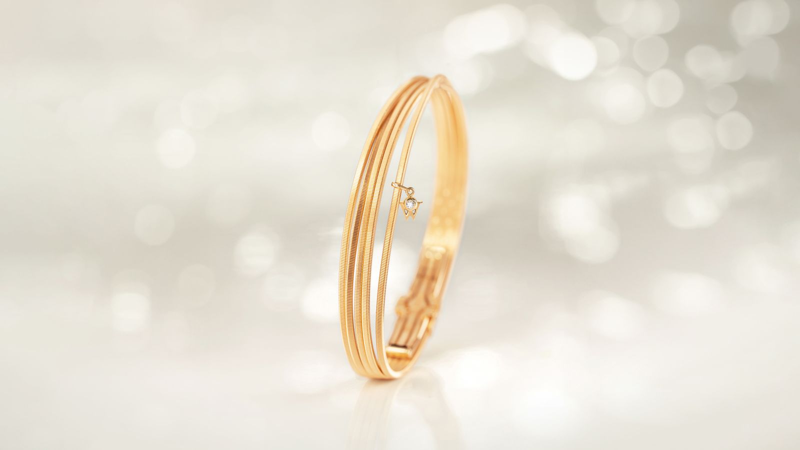 Armband Pures Glück Gelbgold Mood