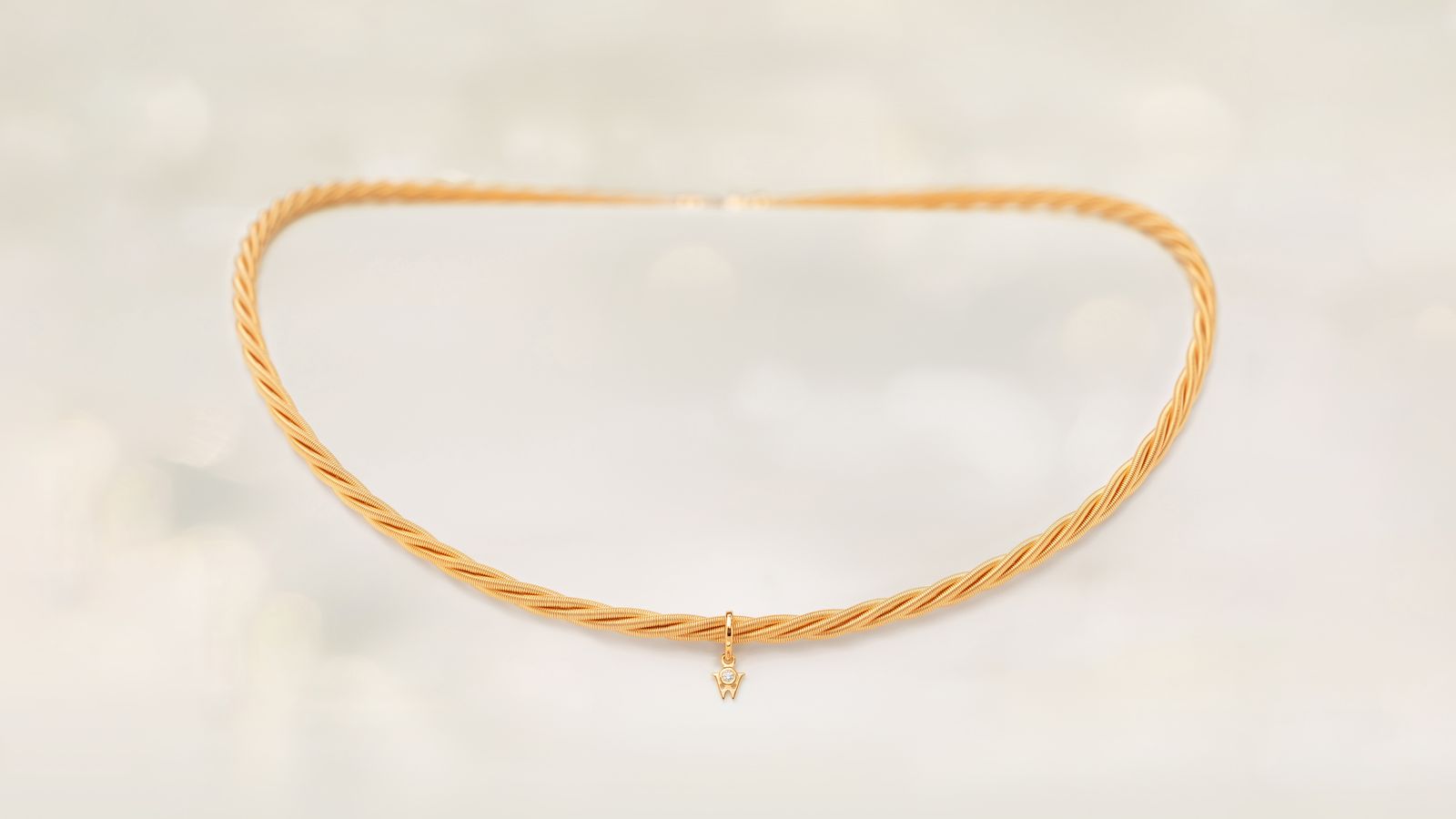 Collier Comtesse Gelbgold