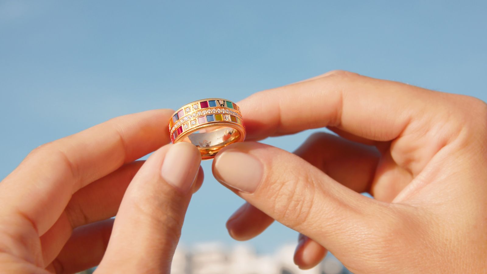 The rainbow ring on sale