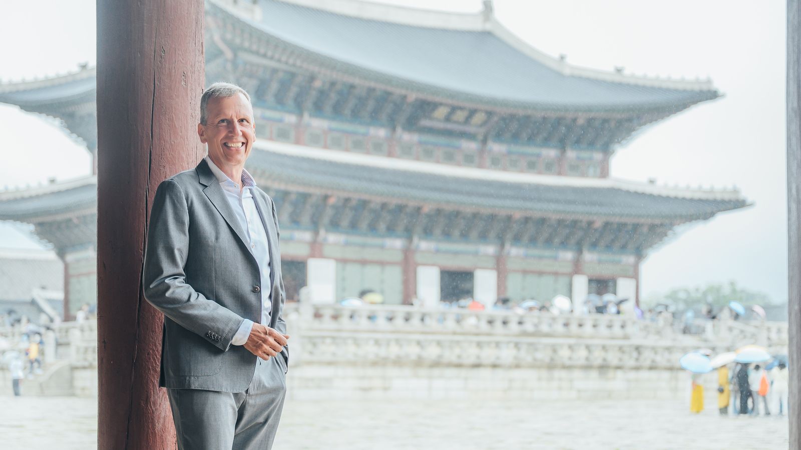 Christoph Wellendorff in Südkorea.