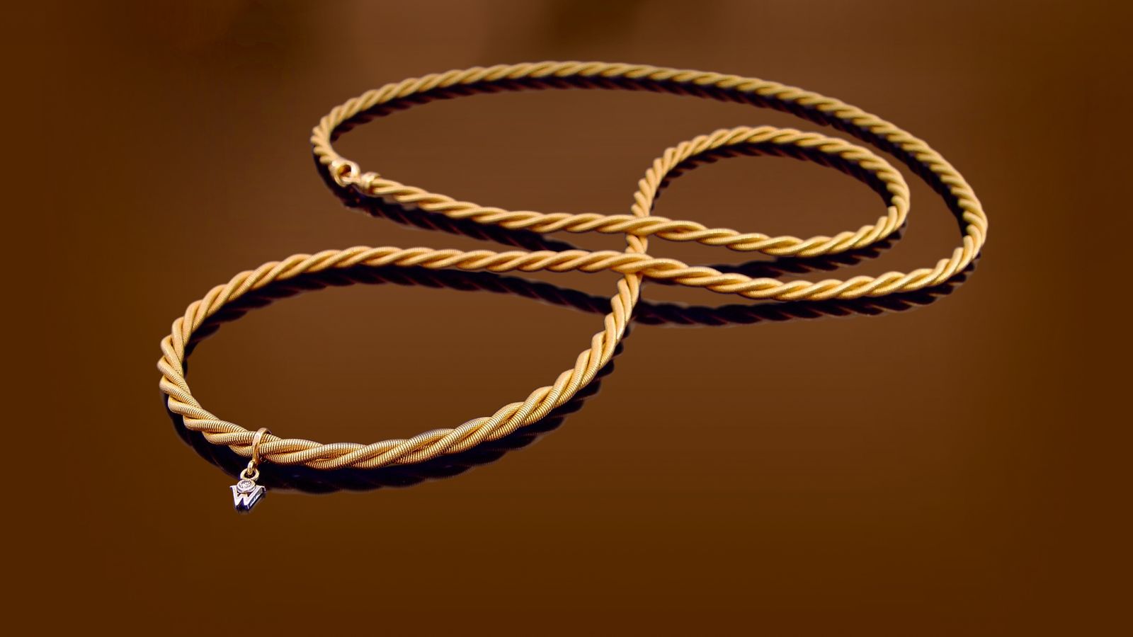 Die erste Wellendorff Kordel aus 18-karätigem Gelbgold - 1977