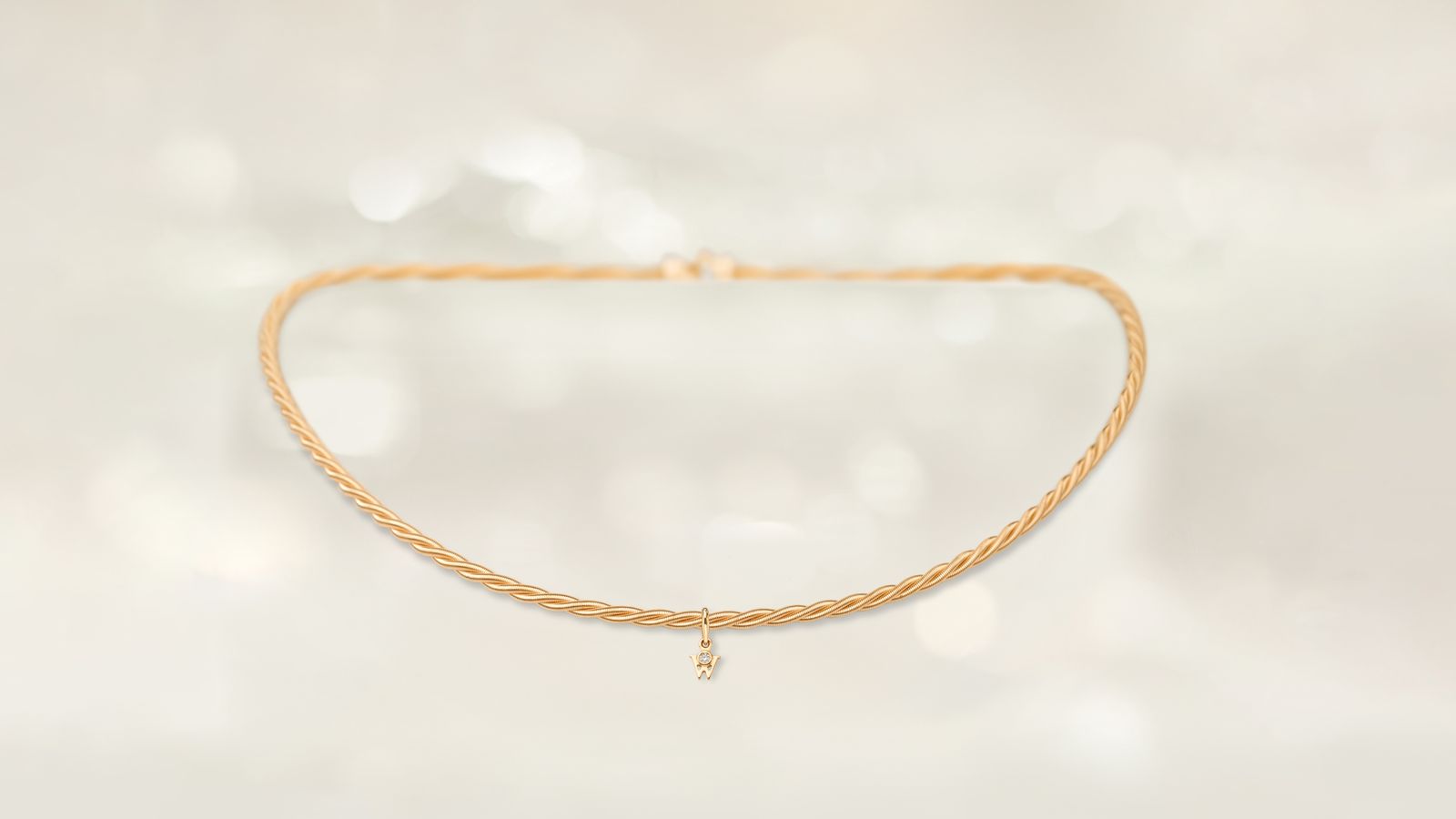Collier Silky Gelbgold Mood