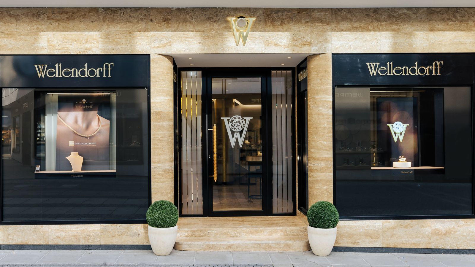 Wellendorff Haus in Stuttgart - Ladenfront