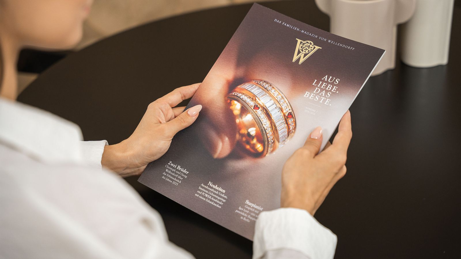 Wellendorff Familienmagazin 2025 – Schmuck, Emotionen und inspirierende Begegnungen die deutsche Ausgabe