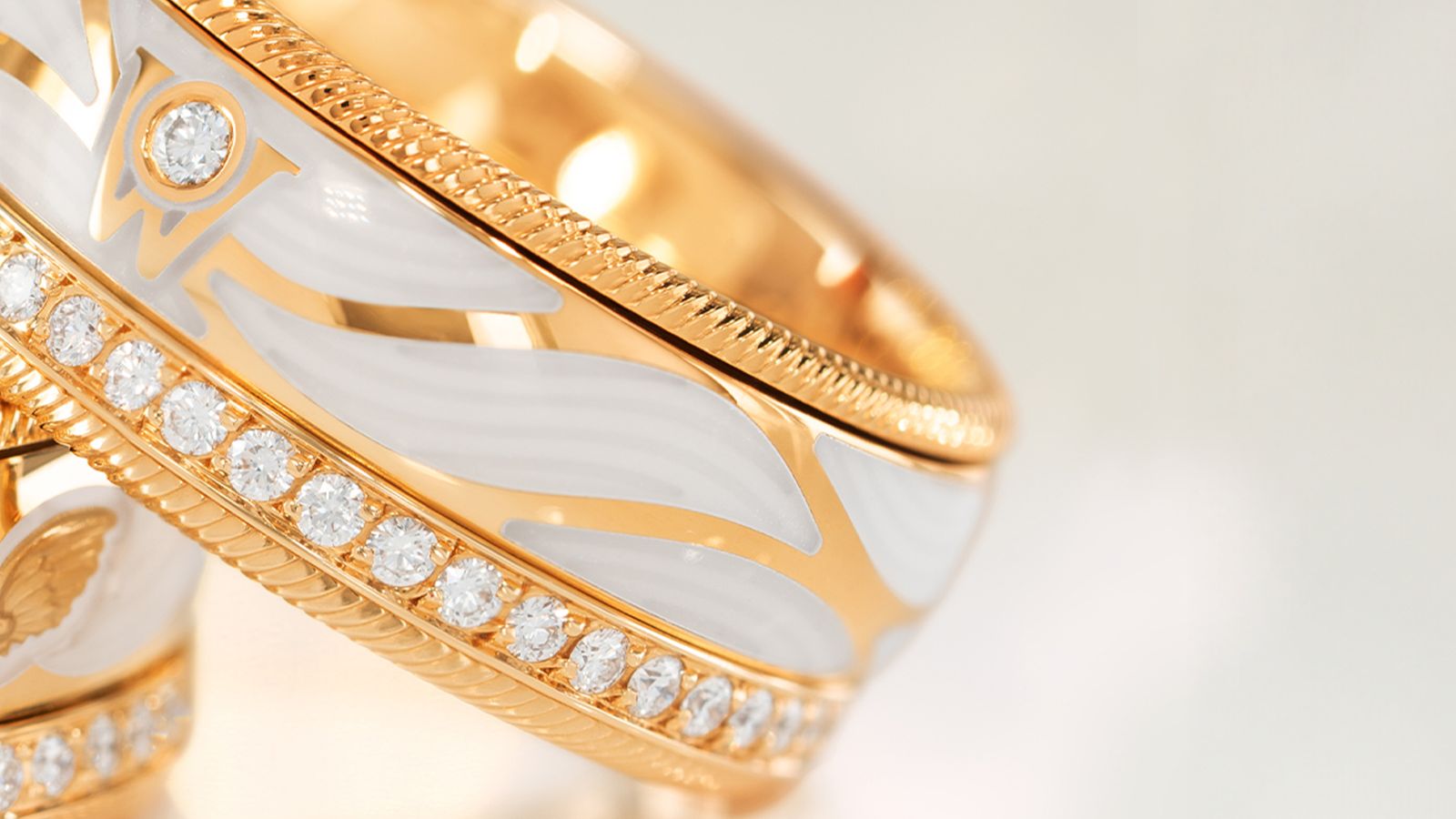 Ring Beschütze Mich Gelbgold Mood Brillant-W Juwelenkunst