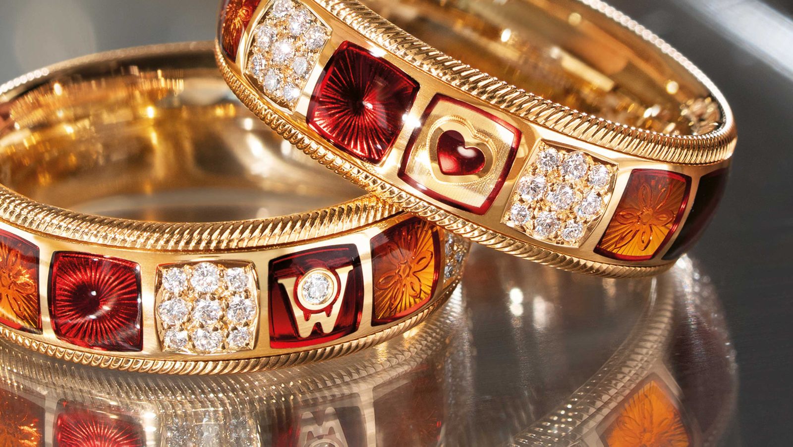 Limitierter Wellendorff-Ring POWER OF LOVE 2026 in Gelbgold