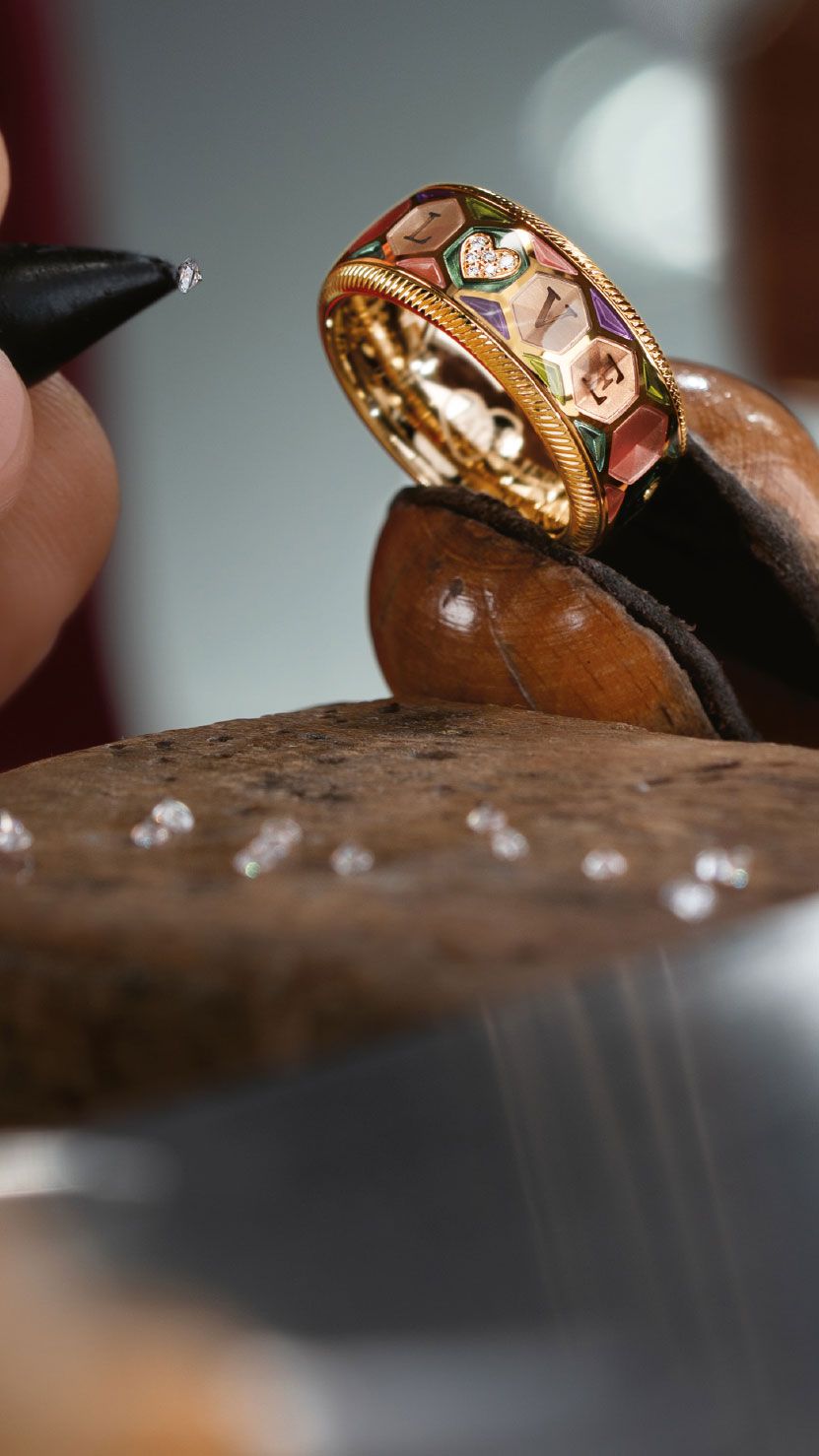 ジュエリーマニュファクトリー ウェレンドルフ：K18ゴールドを使用した